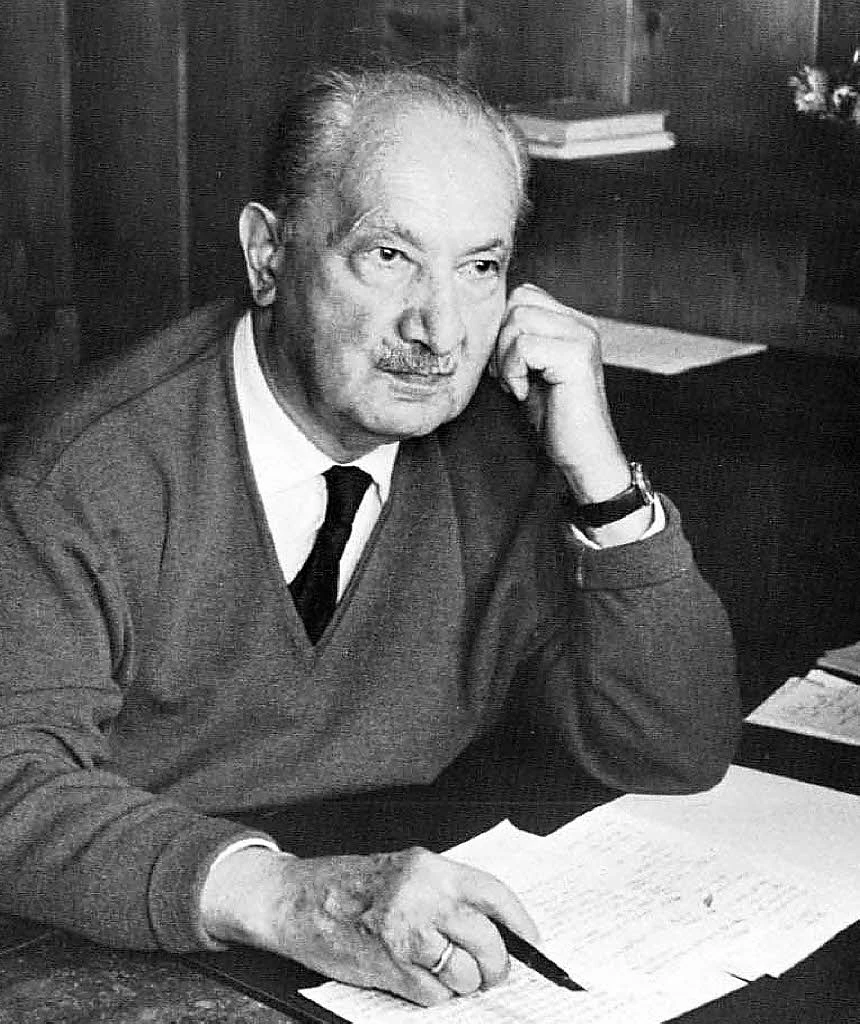 Martin Heidegger.
