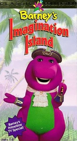 Image - Barney's Imagination Island 1994 VHS.jpg - Barney Wiki