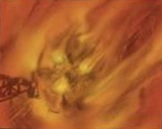 A hazy image of the Kanohi Ignika.