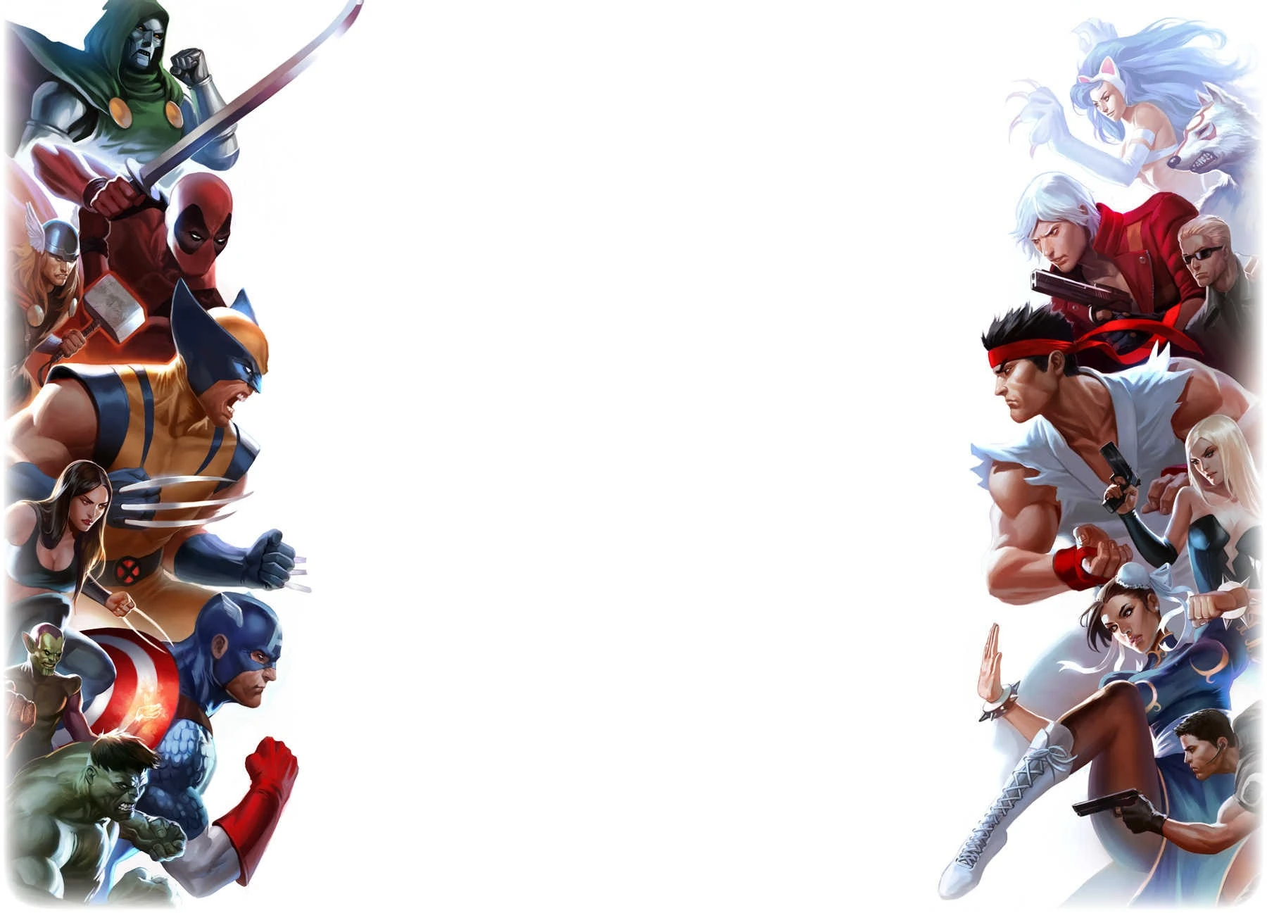 wallpapers marvel vs capcom