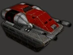 A more manueverable,heavily armored version of the flame tank.