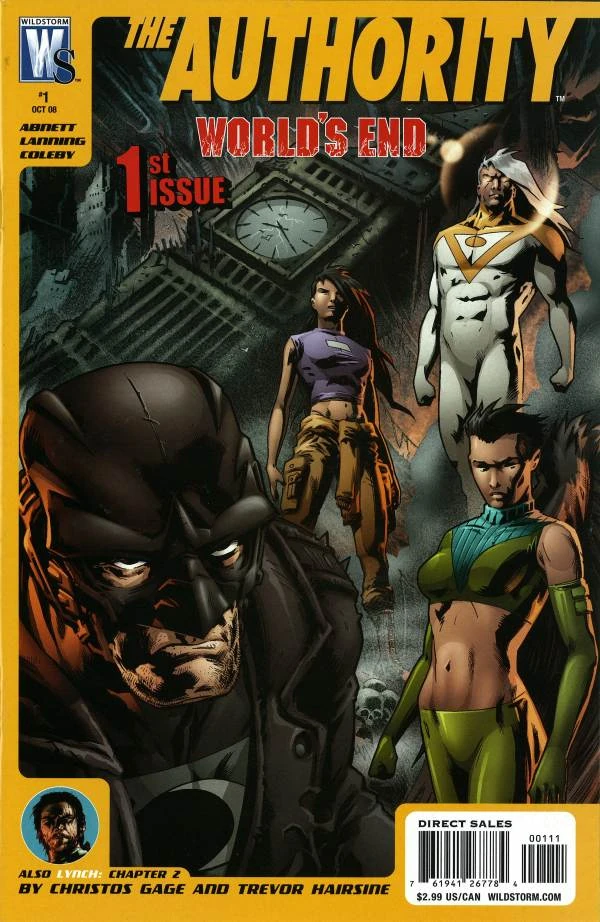 Cover to The Authority #1