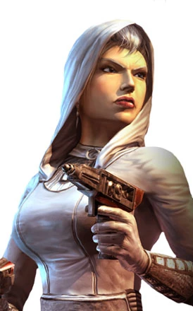 Senai Female dual-wielding pistols