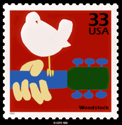 Woodstock stamp (USA)