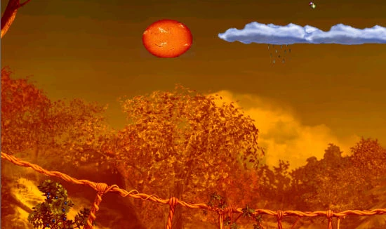 Vulkanausbruch auf Albia (Vulcanic Eruption in Albia)