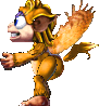 Winged Golden Desert Norn (female)