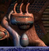 Creatures 3 Ettin Mother and Ettin egg