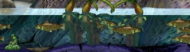 Stickletrout in Pond