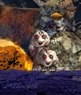 A pair of Moray Ettins in Terra Reborn