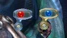 Door Hider, left, Button/Lift Hider, right