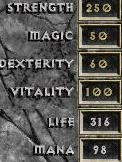 max attributes
