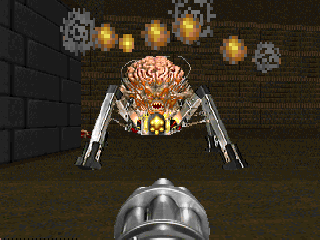 Spider Mastermind's attacks are blocked by an invisible barrier