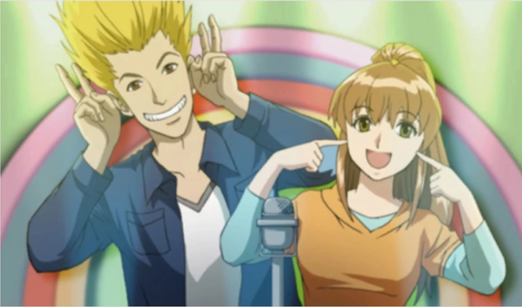 Rachel (and Nuke) in real life, 7 years after the .hack//Games.