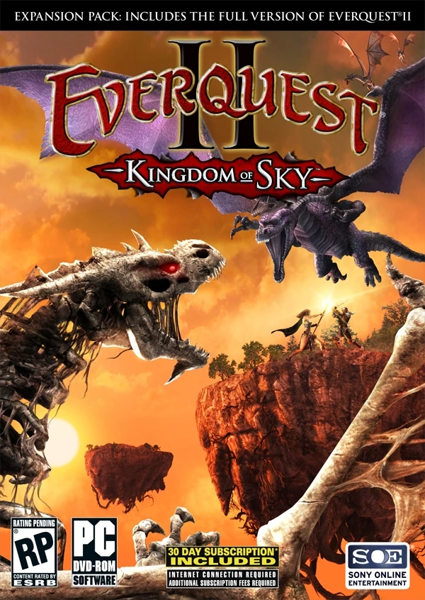 Cover of the retail package of Kingdom of Sky