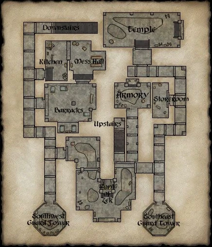Crushbone Keep, Ground Floor