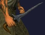 Adamantine Witchblade (Equipped)