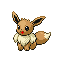 Imagen de Eevee en Pokémon Rojo Fuego y Verde Hoja