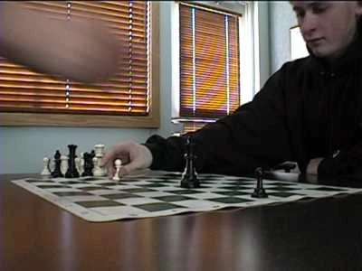 The chess game in Shah Mat