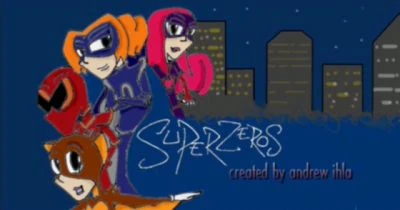 Opening title for Superzeros