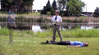The ghost of a boy named Jason (Nick McKirdy) explains to a detective (Christopher Jacobs) what led to his death.