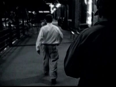 As he hurries for help, a man soon realizes he is being followed in Pitch Black.