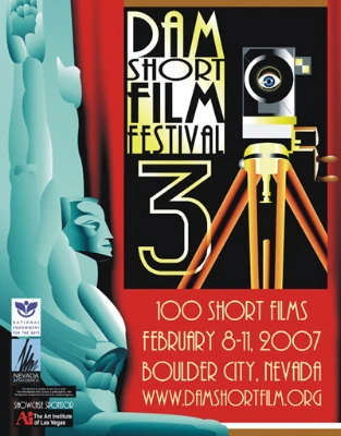 2007 Dam Short Film Festival poster.