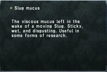 Slug Mucus | RM.