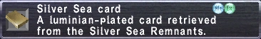 Silver Sea Card