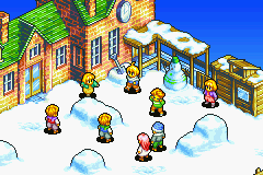 The schoolyard where Mewt was being bullied