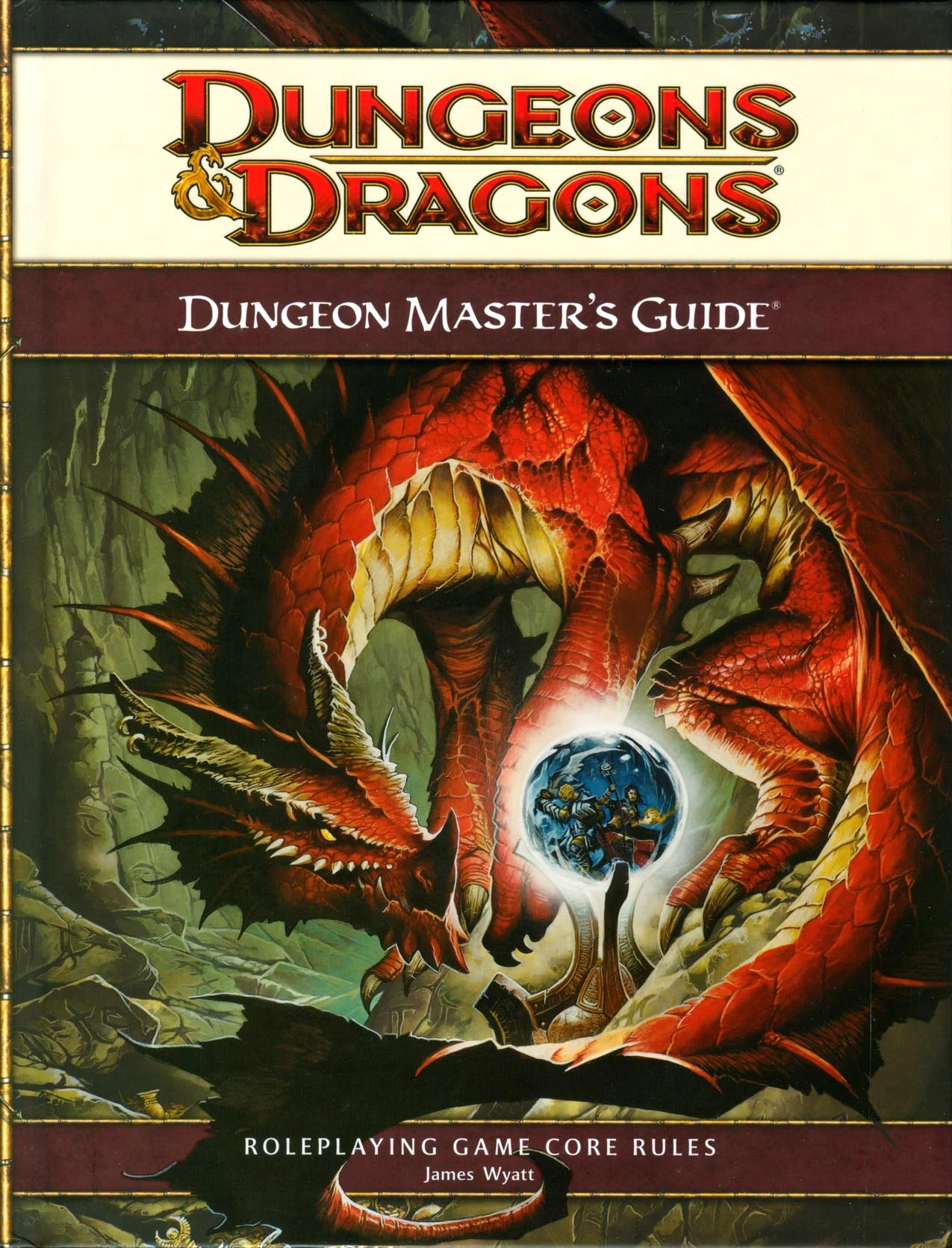 Cover of the Dungeon Master's Guide 4th edition
