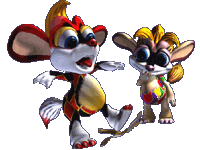 Harlequin Norns (male and female)