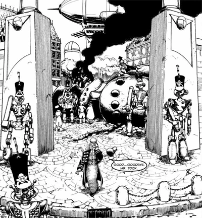 Aftermath of the Baron's invasion.