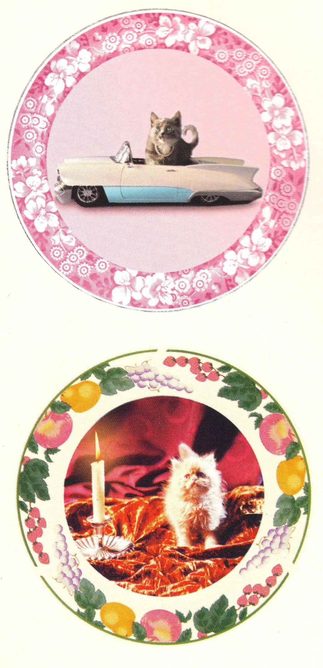 Image - Two of Umbridge's Kitten Plates.jpg - Harry Potter Wiki
