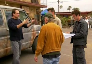 Milch directs a John From Cincinnati scene.