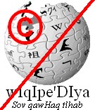 First Logo for the Klingon Wikia; © Wikipedia