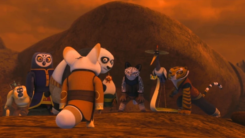 Kung Fu Panda Legends Of The Furious Five