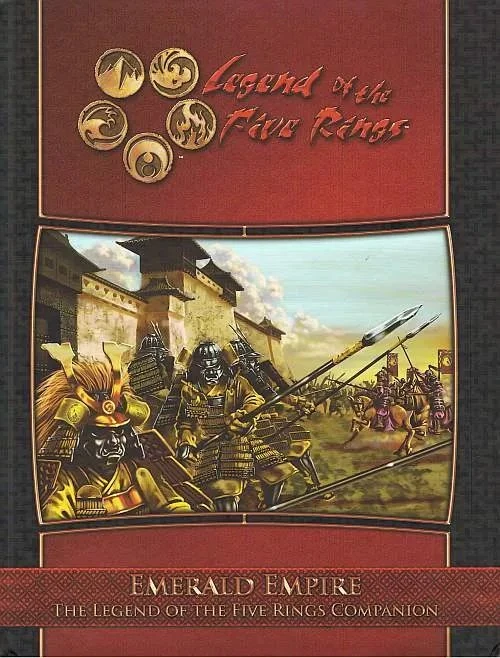 Emerald Empire: The Legend Of Five Rings Companion Cover