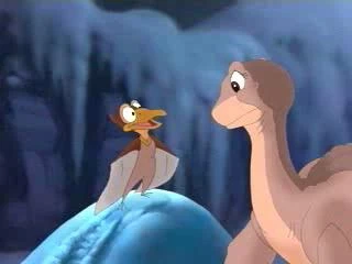 File:Petrie and Littlefoot in w...