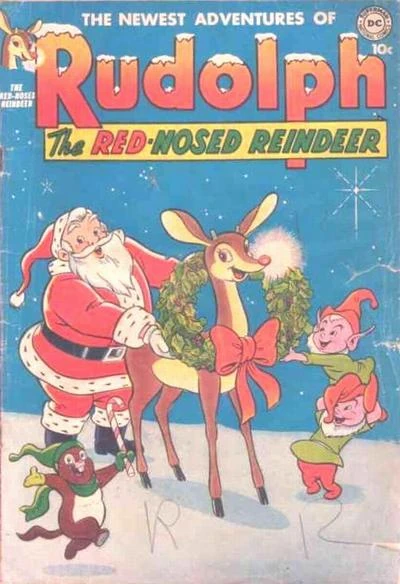 rudolph the red nosed reindeer pictures flying