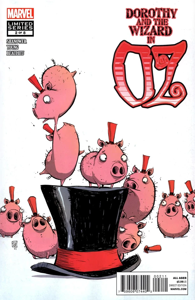 Dorothy and The wizard In Oz #2. Marvel 2011