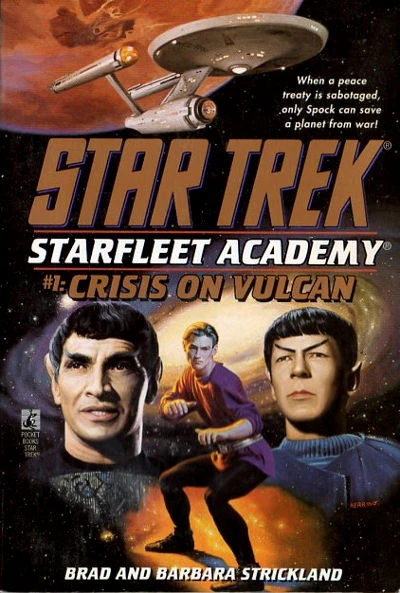 Cover of book 1, Crisis on Vulcan