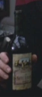 A bottle of Château Mouton Rothschild