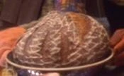 A loaf of mapa bread