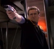 O'Brien defendiendo su puesto