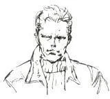 Solid Snake in civilian clothes