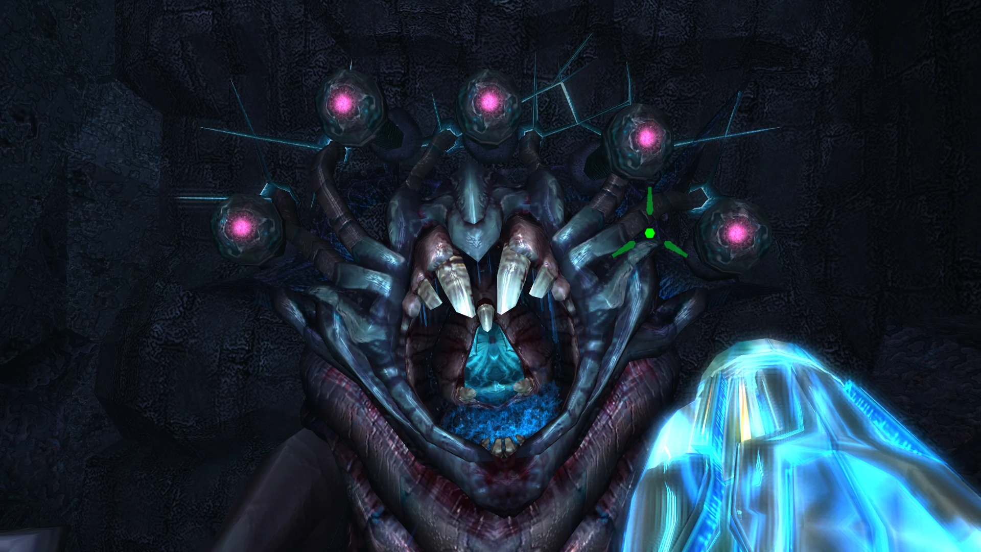 One of the strange bioforms dwelling on Phaaze