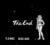 The best ending, where Samus is not in her suit.