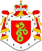 Herb książęcy Piotra Mikołaja.