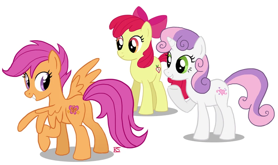 Image - Cutie Mark Crusaders by GlamourKat.jpg - My Little Pony Fan ...