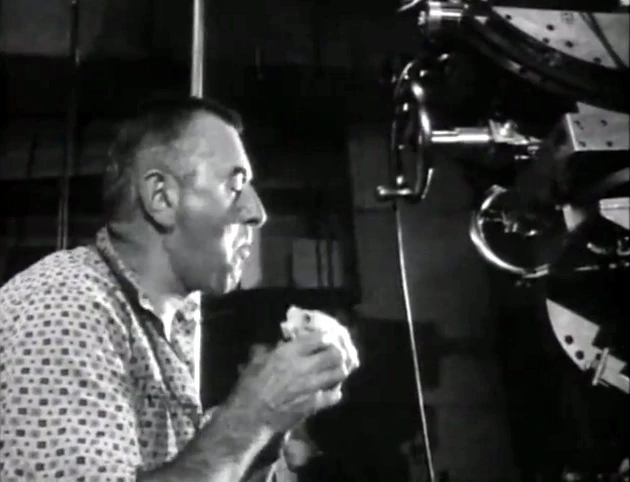Del Ankers in the first Wilson's Meats meeting film